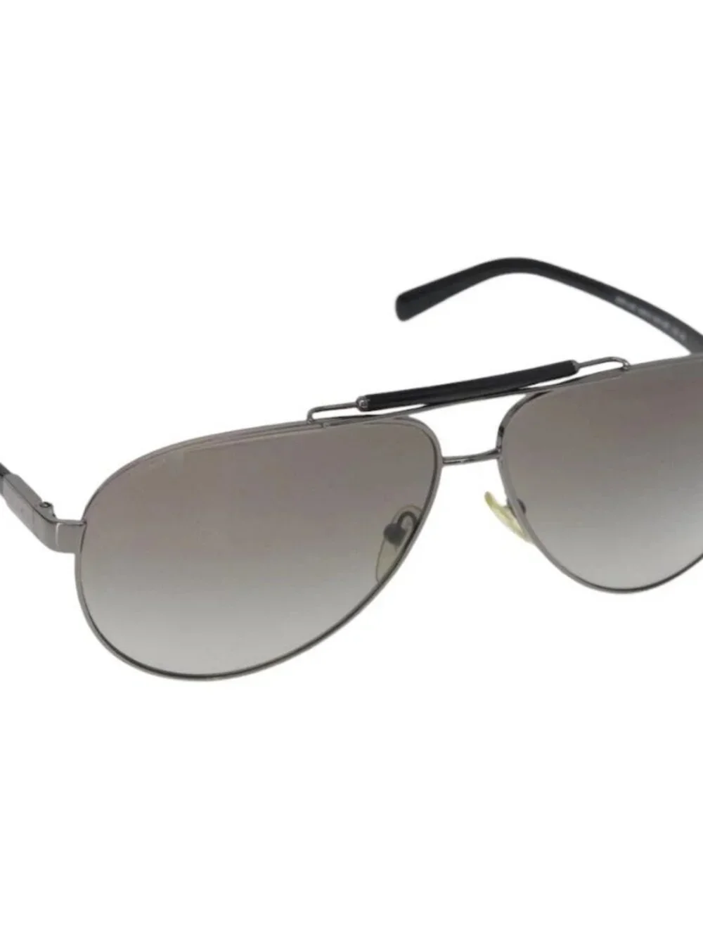 PRADA Sunglasses plastic Black Auth